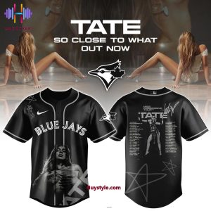 Toronto Blue Jays x Tate McRae Miss Possessive Tour Baseball Jersey