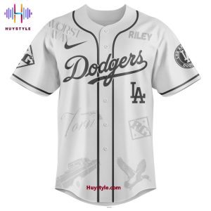 Los Angeles Dodgers x Riley Green 2025 Damn Country Music Tour Baseball Jersey