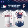 Texas Rangers x 9/11 Patriot Day We Will Never Forget Baseball Jersey
