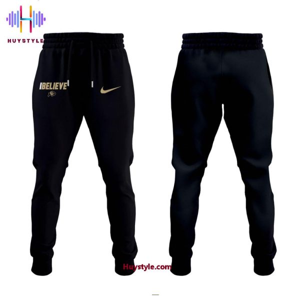 I Believe Colorado Buffaloes 2025 Hoodie Longpant Cap