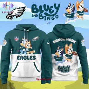 Philadelphia Eagles x Bluey And Bingo 2025 “Dance Mode” Hoodie Cap