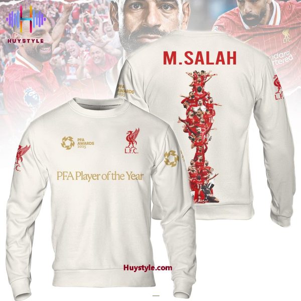 Liverpool FC “M.Salah” PFA Player Of The Year 3D T-Shirt