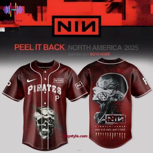 Pittsburgh Pirates x Nine Inch Nails Tour 2025 Baseball Jersey