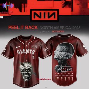 San Francisco Giants x Nine Inch Nails Tour 2025 Baseball Jersey