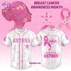 Los Angeles Dodgers Breast Cancer Awareness Month 2025 Baseball Jersey