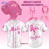 New York Yankees Breast Cancer Awareness Month 2025 Baseball Jersey