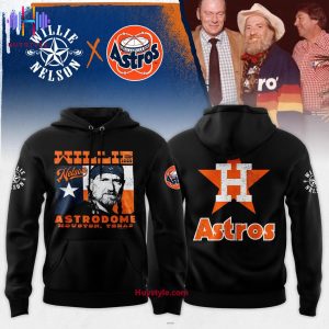 Houston Astros x Willie Nelson 2025 Hoodie