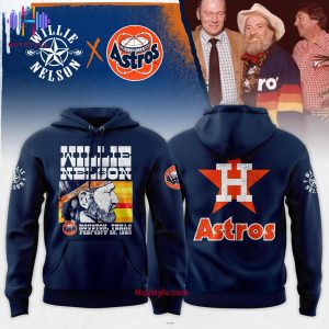 Houston Astros x Willie Nelson 2025 Limited Edition Hoodie