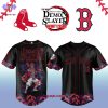 Boston Red Sox x The Movie KimetsuNo Yaiba: Demon Slayer Baseball Jersey