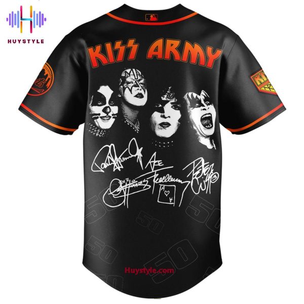 New York Mets x Kiss Army 2025 Baseball Jersey