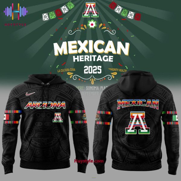 Arizona Wildcats Mexican Heritage 2025 Limited Edition Hoodie