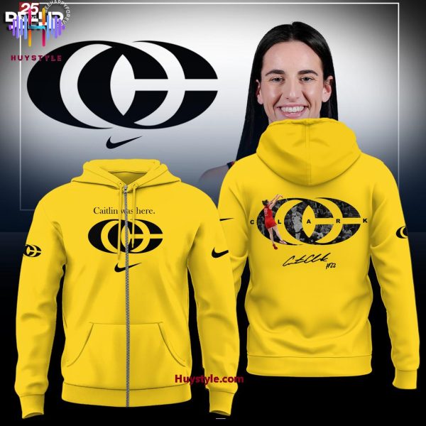 Indiana Fever x Caitlin Clark Was Here New Logo 2025 Hoodie