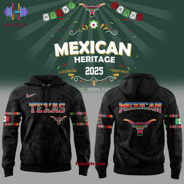 Texas Longhorns Mexican Heritage 2025 Limited Edition Hoodie