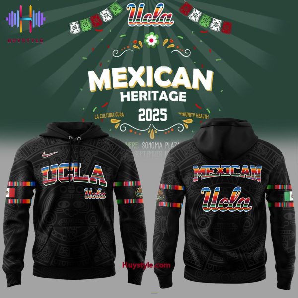 UCLA Bruins Mexican Heritage 2025 Limited Edition Hoodie