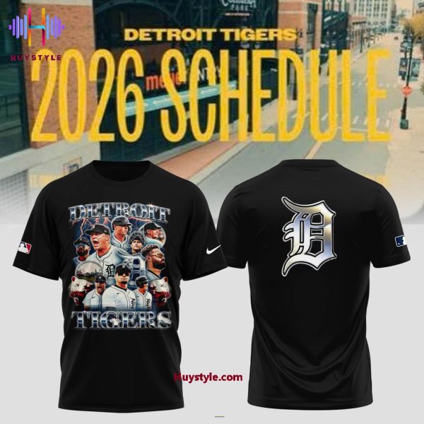 Detroit Tigers 2026 Schedule Hoodie