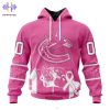 Vegas Golden Knights Breast Cancer Awareness 2025 Custom Name Hoodie