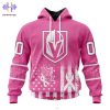Washington Capitals Breast Cancer Awareness 2025 Custom Name Hoodie