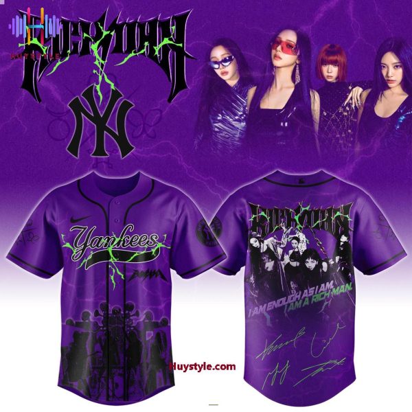 New York Yankees x Aespa “Richman 2025” Baseball Jersey