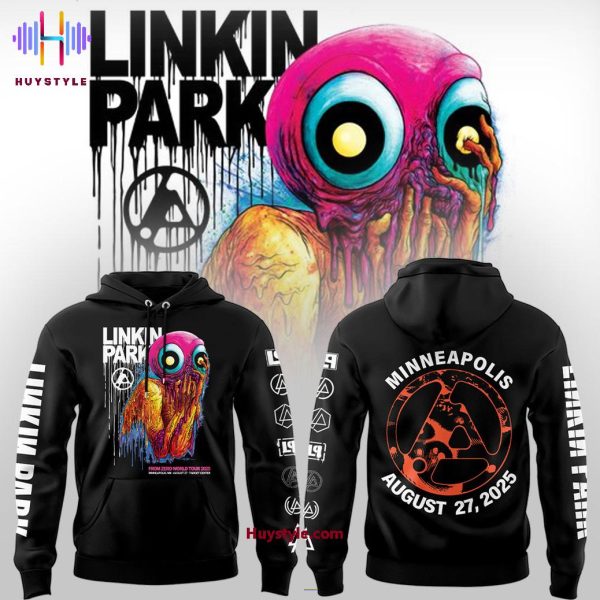 Linkin Park Tour 2025 Minneapolis Hoodie