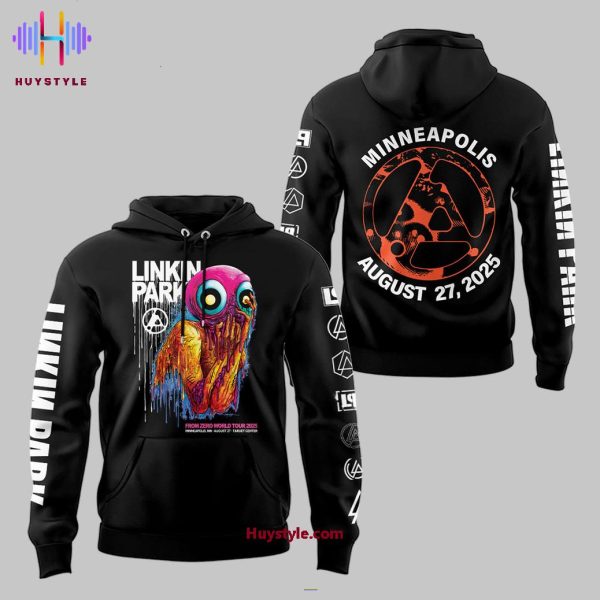 Linkin Park Tour 2025 Minneapolis Hoodie
