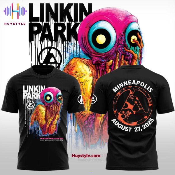 Linkin Park Tour 2025 Minneapolis Hoodie