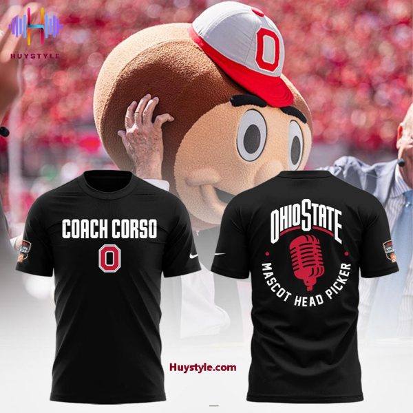 Ohio State Buckeyes x Coach Lee Corso 2025 Hoodie – Black