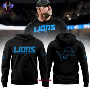 Engineers For Detroit Lions x Coach Dan Campbell 2025 Hoodie