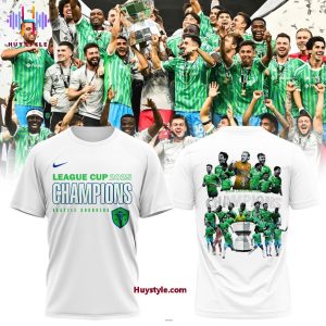 Seattle Sounders F.C League Cup Champions 2025 Hoodie – White