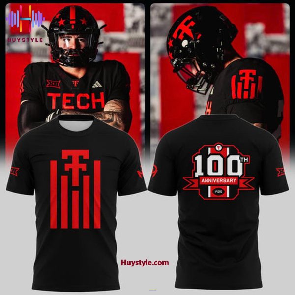 Texas Tech Red Raiders 100th Anniversary 1925-2025 Hoodie