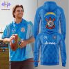 Los Angeles Dodgers Breast Cancer Awareness Month 2025 Pink Hoodie