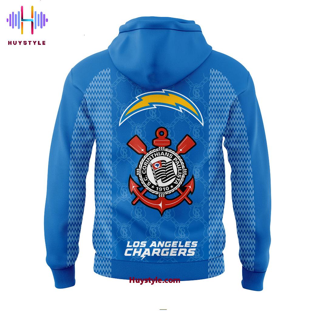 Los Angeles Chargers x Corinthians Paulista 2025 Approve Hoodie