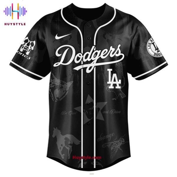 Los Angeles Dodgers x Deftones Private Music Tour 2025 Baseball Jersey