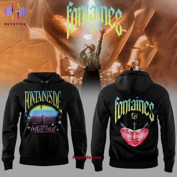 Fontaines D.C Live From Belfast Vital 2025 Hoodie