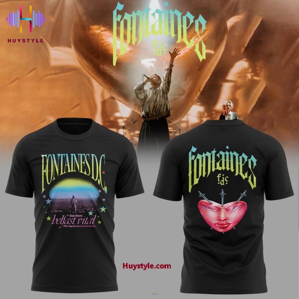 Fontaines D.C Live From Belfast Vital 2025 Hoodie