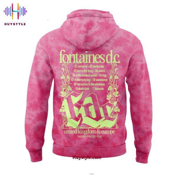 Fontaines D.C Tour 2025 Hoodie