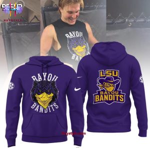 LSU Tigers 2025 Bayou Bandits Limited Edition Hoodie – Purple