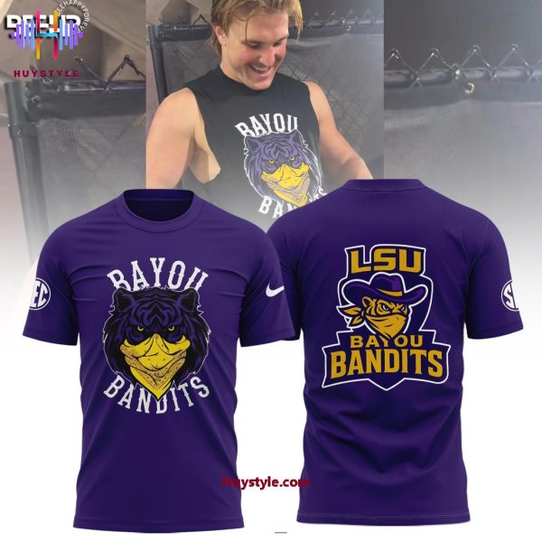 LSU Tigers 2025 Bayou Bandits Limited Edition Hoodie – Purple