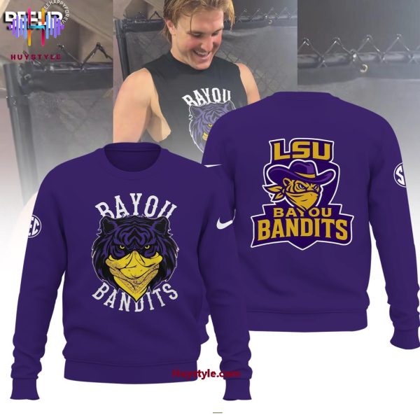 LSU Tigers 2025 Bayou Bandits Limited Edition Hoodie – Purple