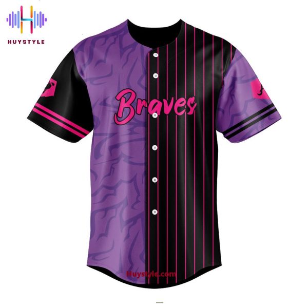 Atlanta Braves Saja Boys 2025 Special Edition Baseball Jersey