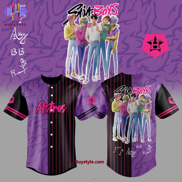 Houston Astros Saja Boys 2025 Special Edition Baseball Jersey