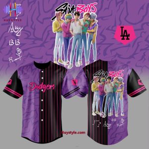 Los Angeles Dodgers Saja Boys 2025 Special Edition Baseball Jersey