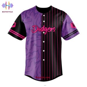 Los Angeles Dodgers Saja Boys 2025 Special Edition Baseball Jersey