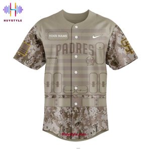 San Diego Padres Military Appreciation Day 250th Thank You For Your Service Baseball Jersey