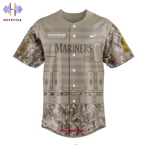 Seattle Mariners Military Appreciation Day 250th Thank You For Your Service Baseball Jersey