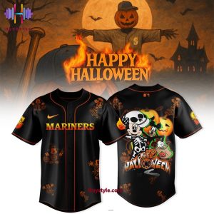 Seattle Mariners x Mickey House Happy Halloween 2025 Baseball Jersey