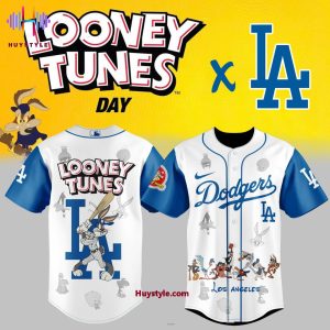 Los Angeles Dodgers Looney Tunes Day 2025 Baseball Jersey