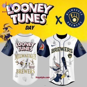 Milwaukee Brewers Looney Tunes Day 2025 Baseball Jersey