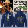Tottenham Hotspur x Post Malone With Jelly Roll World Tour 2025 Hoodie – White