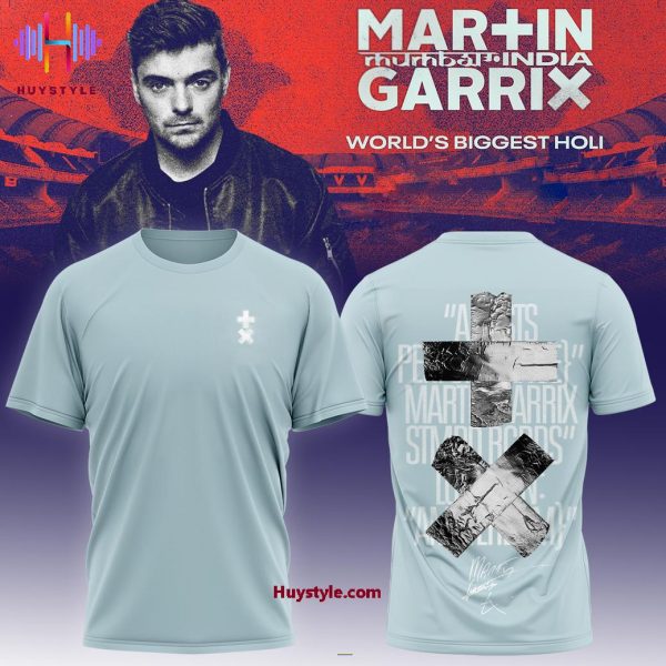 Martin Garrix 2025 India World’s Biggest Holi 3D T-Shirt