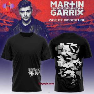 Martin Garrix 2025 India World’s Biggest Holi 3D T-Shirt